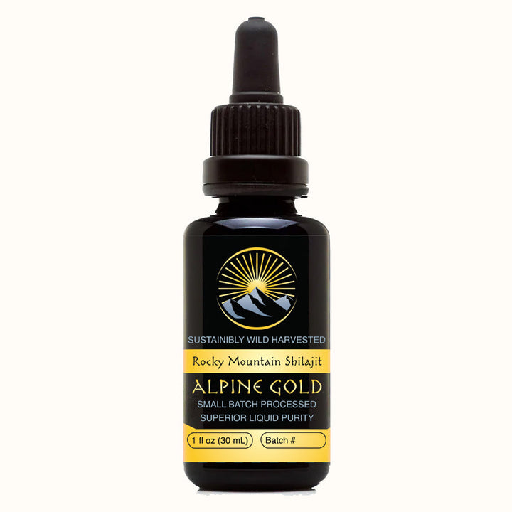 Alpine Gold Shilajit - North American Shilajit - Rocky Mountain Shilajit