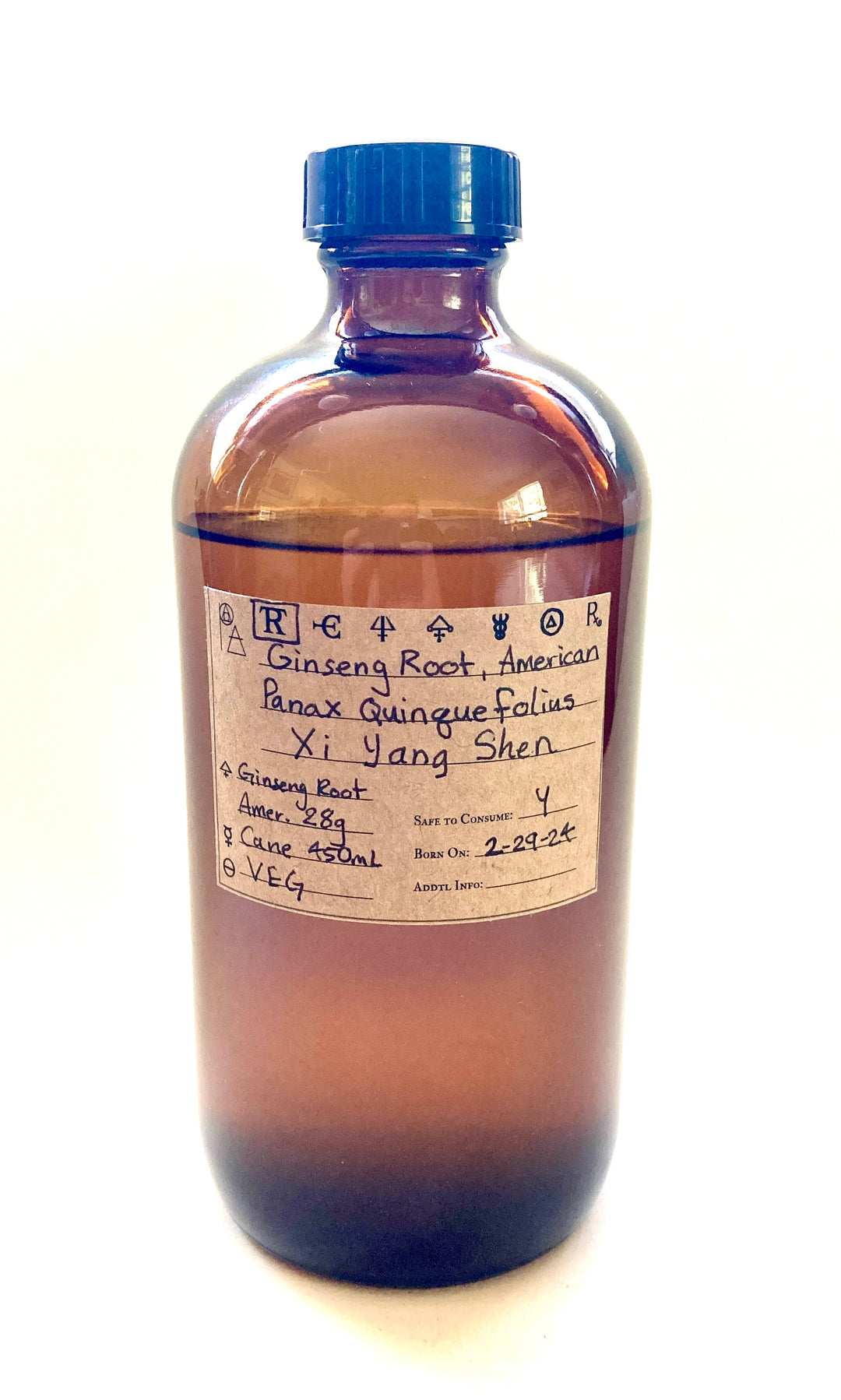 Ginseng Root, American, Spagyric Tincture