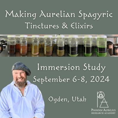 Making Aurelian Spagyric Tinctures and Elixirs - Immersion Study