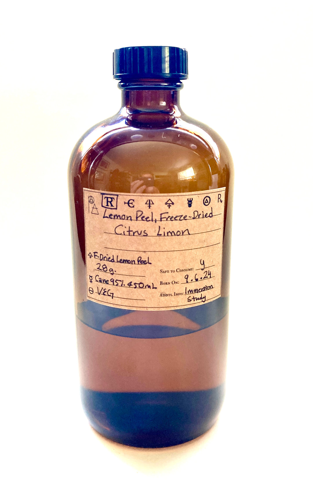 Blowout: Lemon Peel, Freeze Dried, Spagyric Tincture