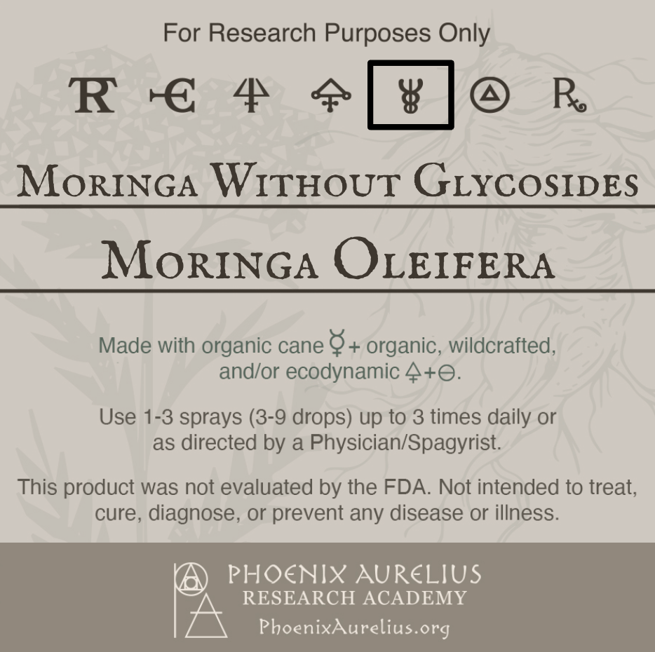 Moringa-without-Glycosides-Spagyric-Clyssus-aurelian-spagyria