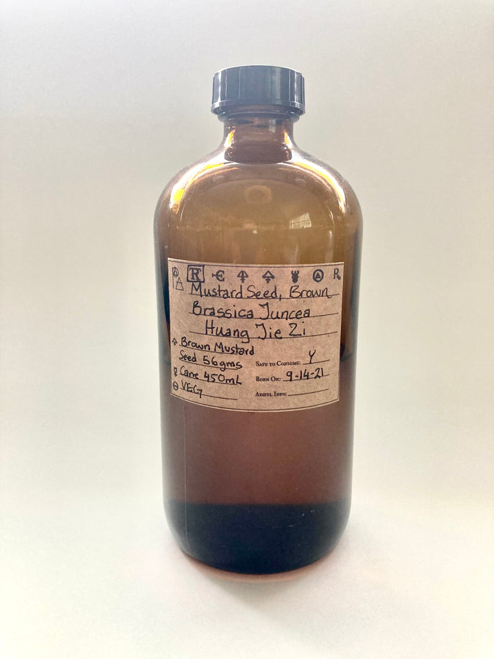 Mustard Seed, Brown, Spagyric Tincture