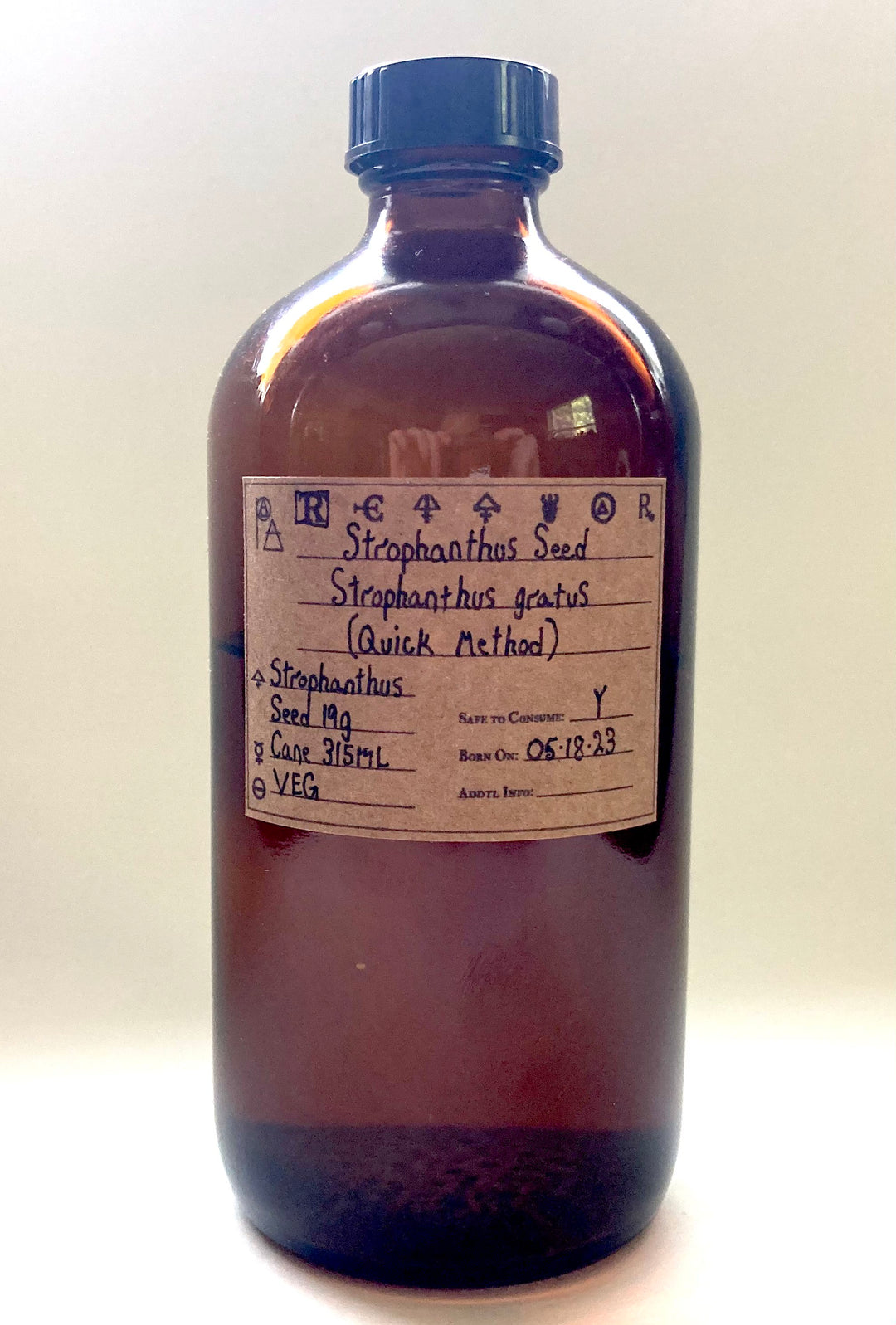 Strophanthus Seed Spagyric Tincture