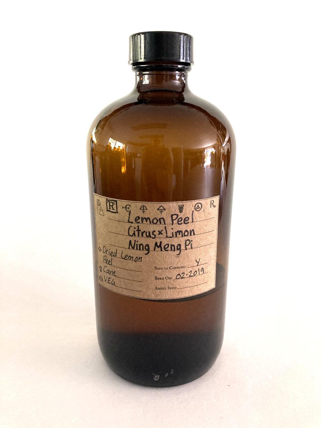 Lemon Peel Dried Spagyric Tincture - Phoenix Aurelius Research Academy