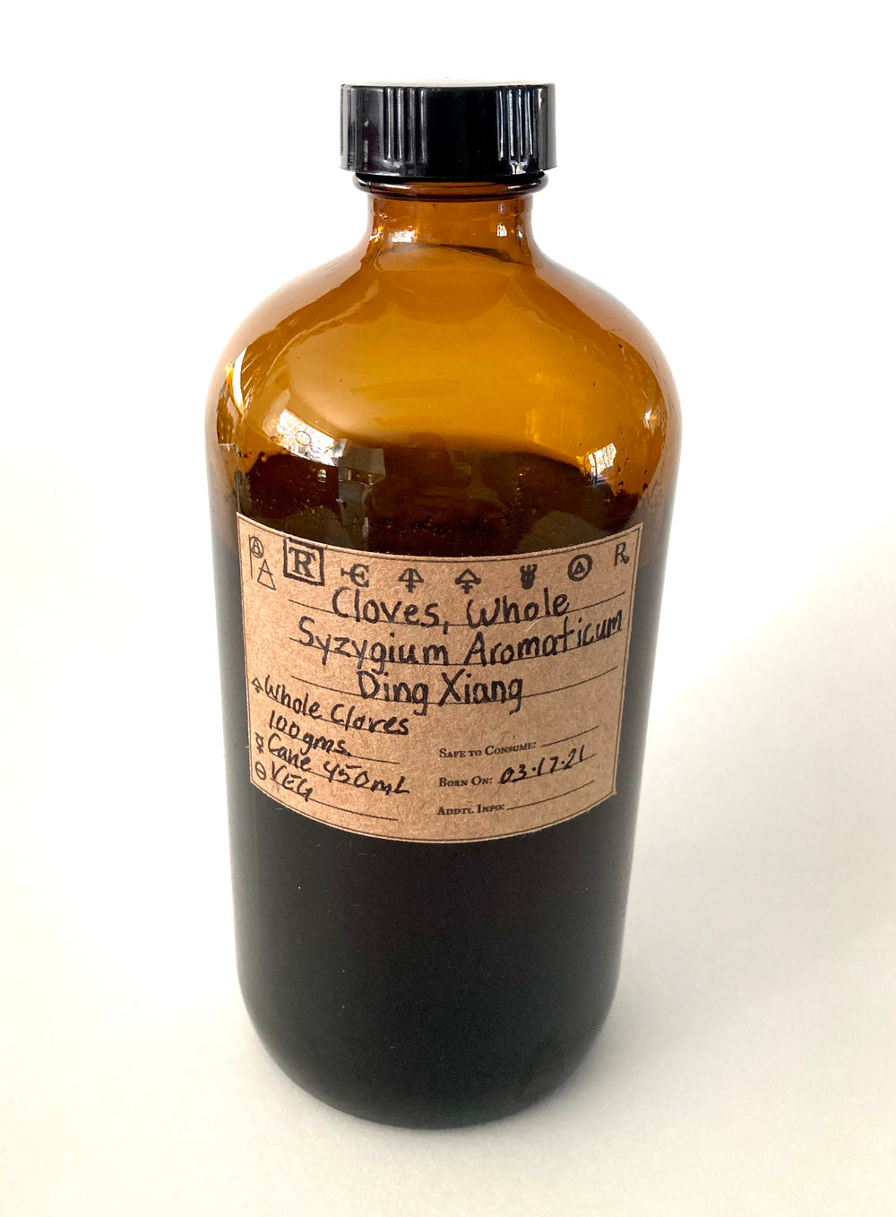 Cloves, Whole Spagyric Tincture - Phoenix Aurelius Research Academy