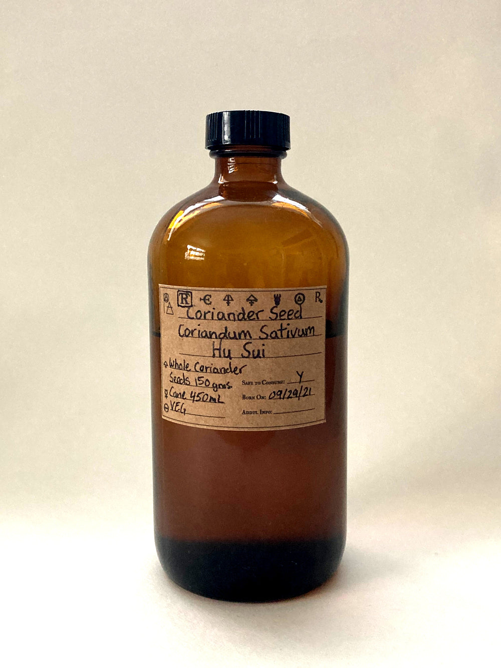 Coriander Seed Spagyric Tincture - Phoenix Aurelius Research Academy