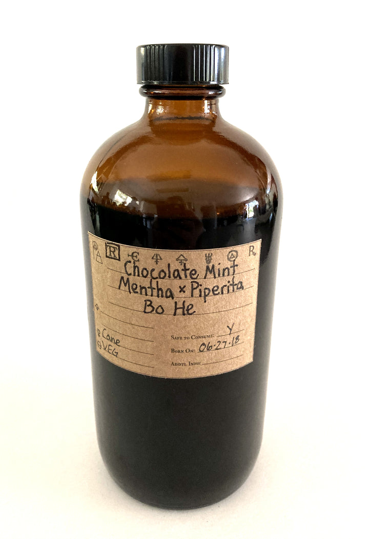 Chocolate Mint Spagyric Tincture - Phoenix Aurelius Research Academy