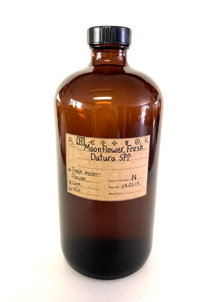 Moonflower Spagyric Tincture - Phoenix Aurelius Research Academy