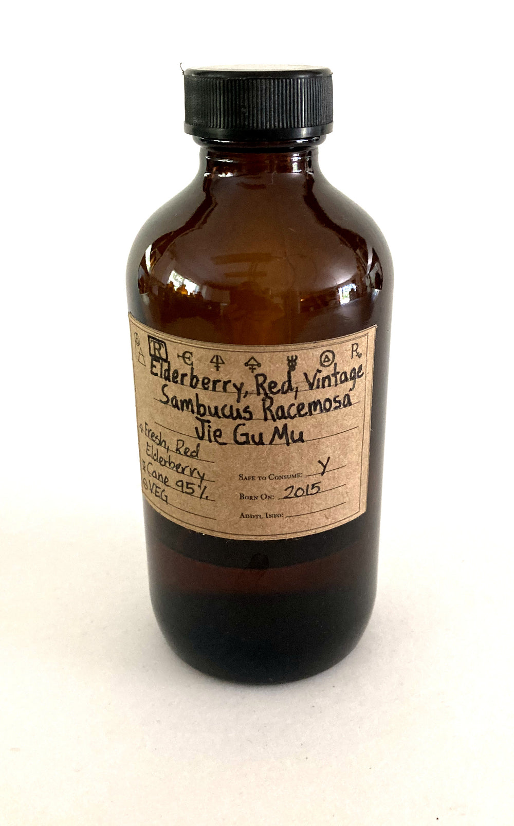 Elderberry, Red, Vintage, Fresh Spagyric Tincture - Phoenix Aurelius Research Academy