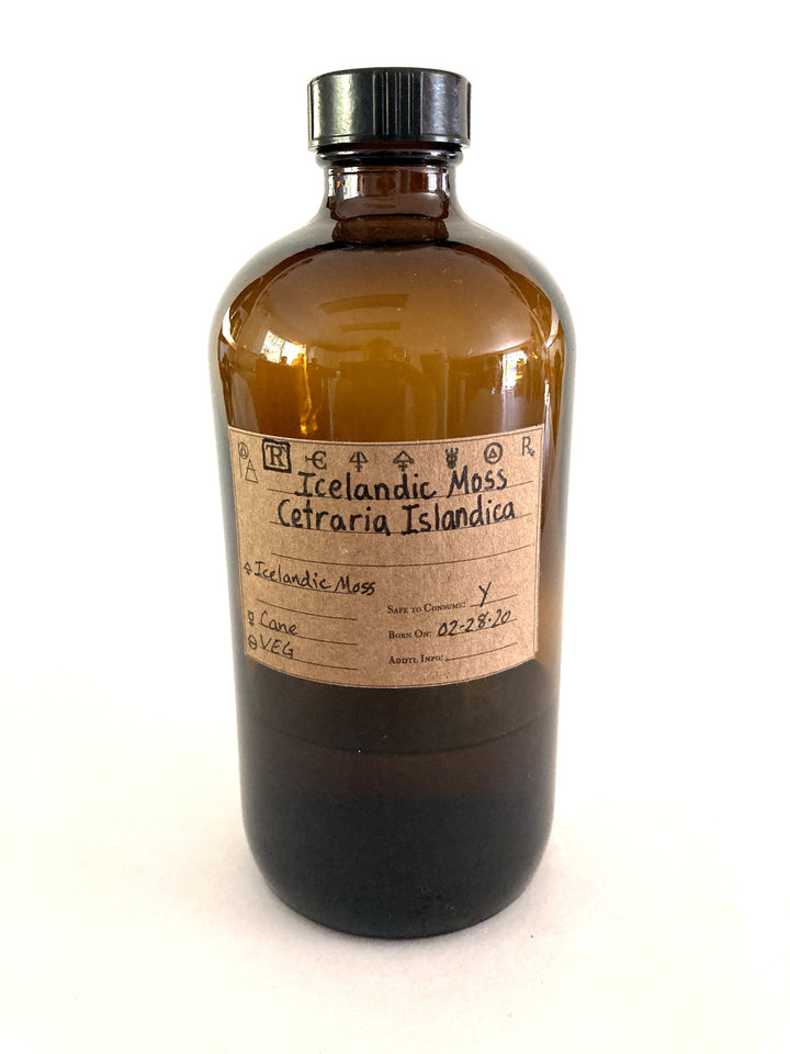 Icelandic Moss Spagyric Tincture - Phoenix Aurelius Research Academy