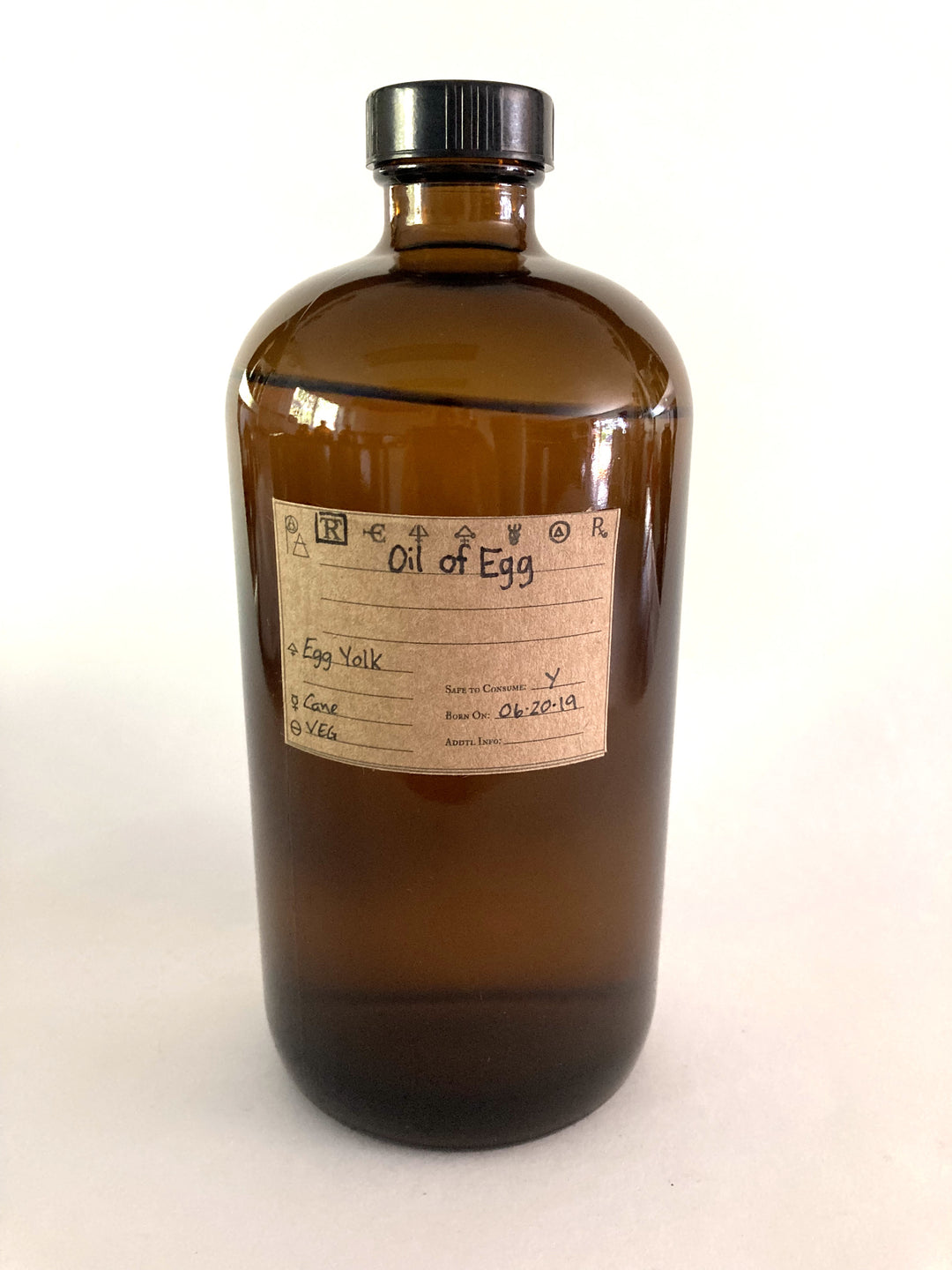 Oil of Egg Spagyric Tincture