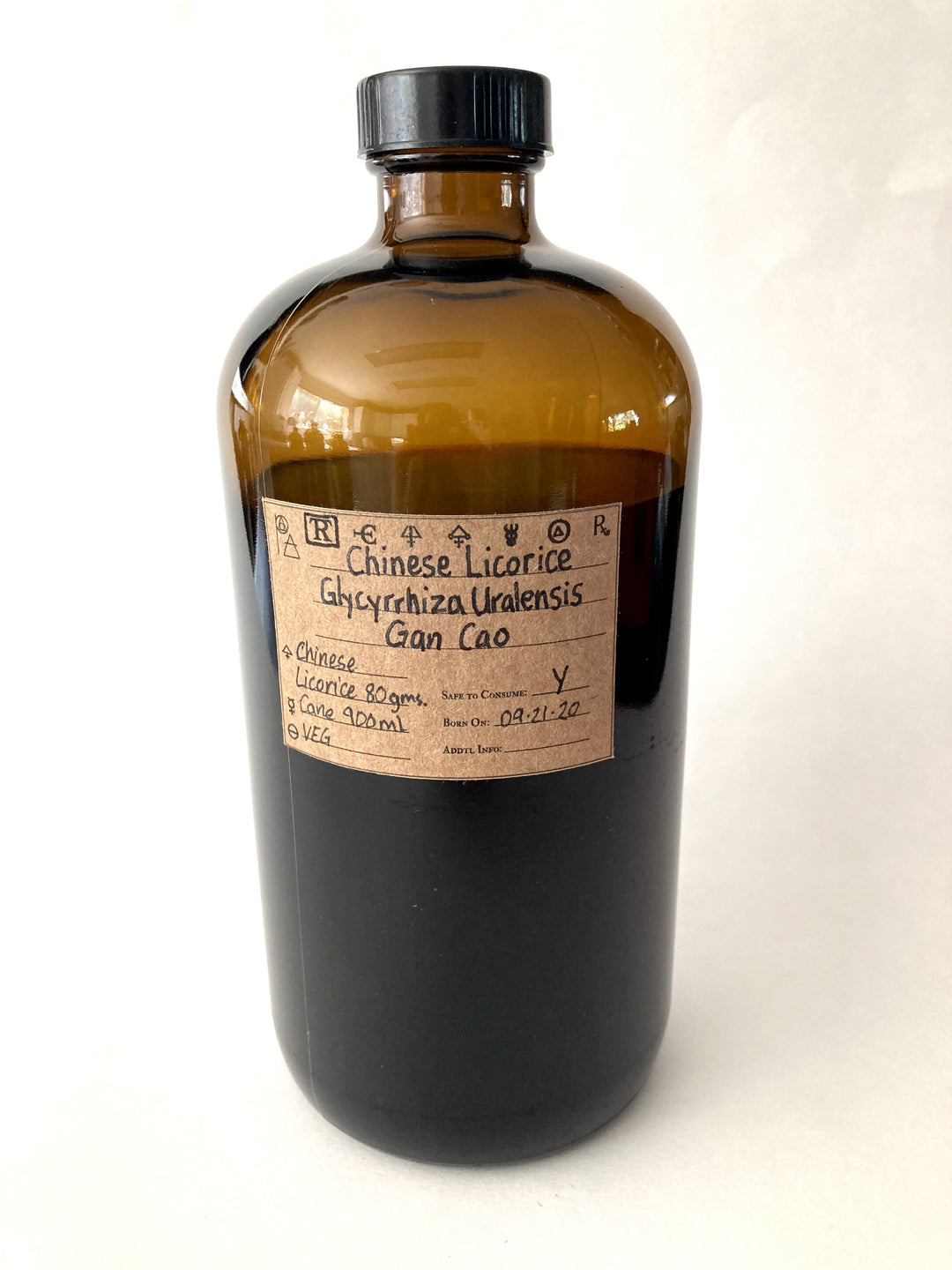 Chinese Licorice Spagyric Tincture - Phoenix Aurelius Research Academy