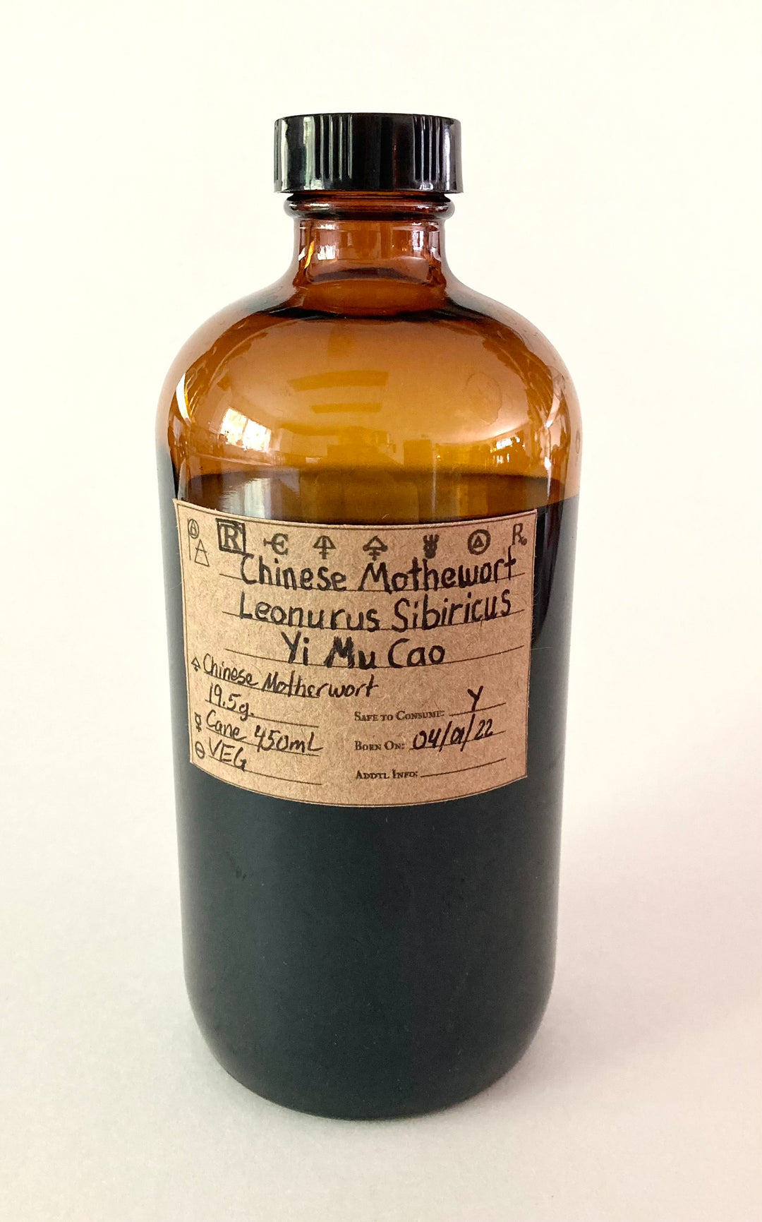 Chinese Motherwort Spagyric Tincture - Phoenix Aurelius Research Academy