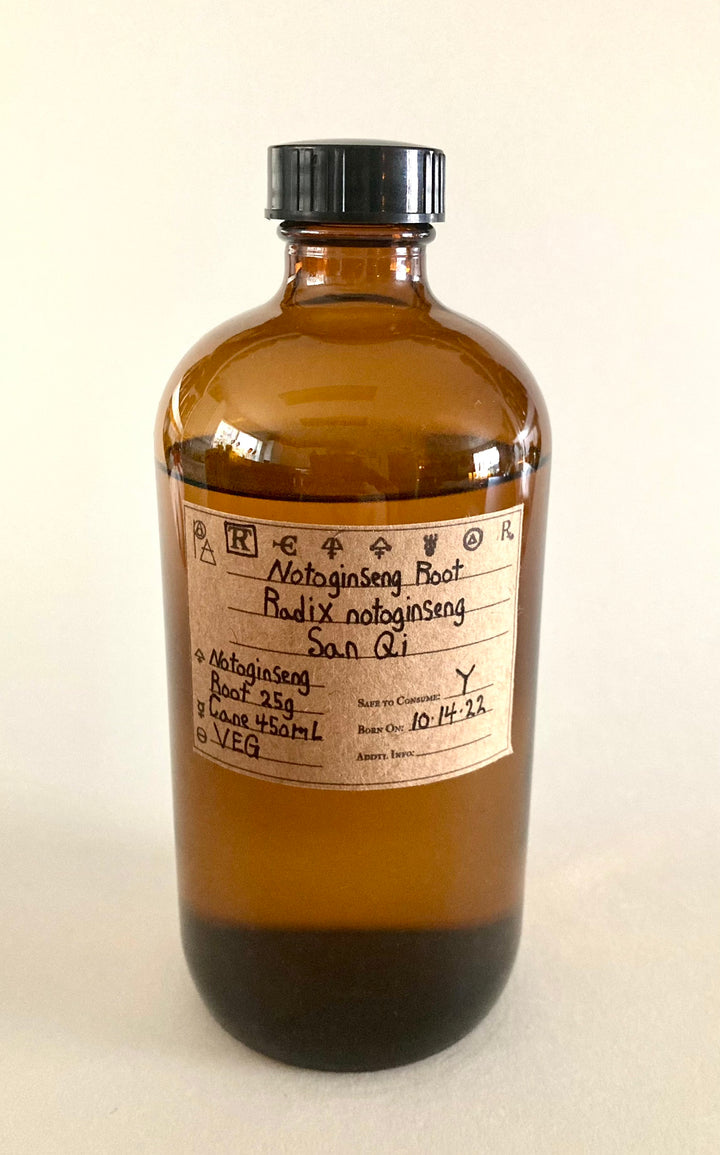 Notoginseng Root Spagyric Tincture