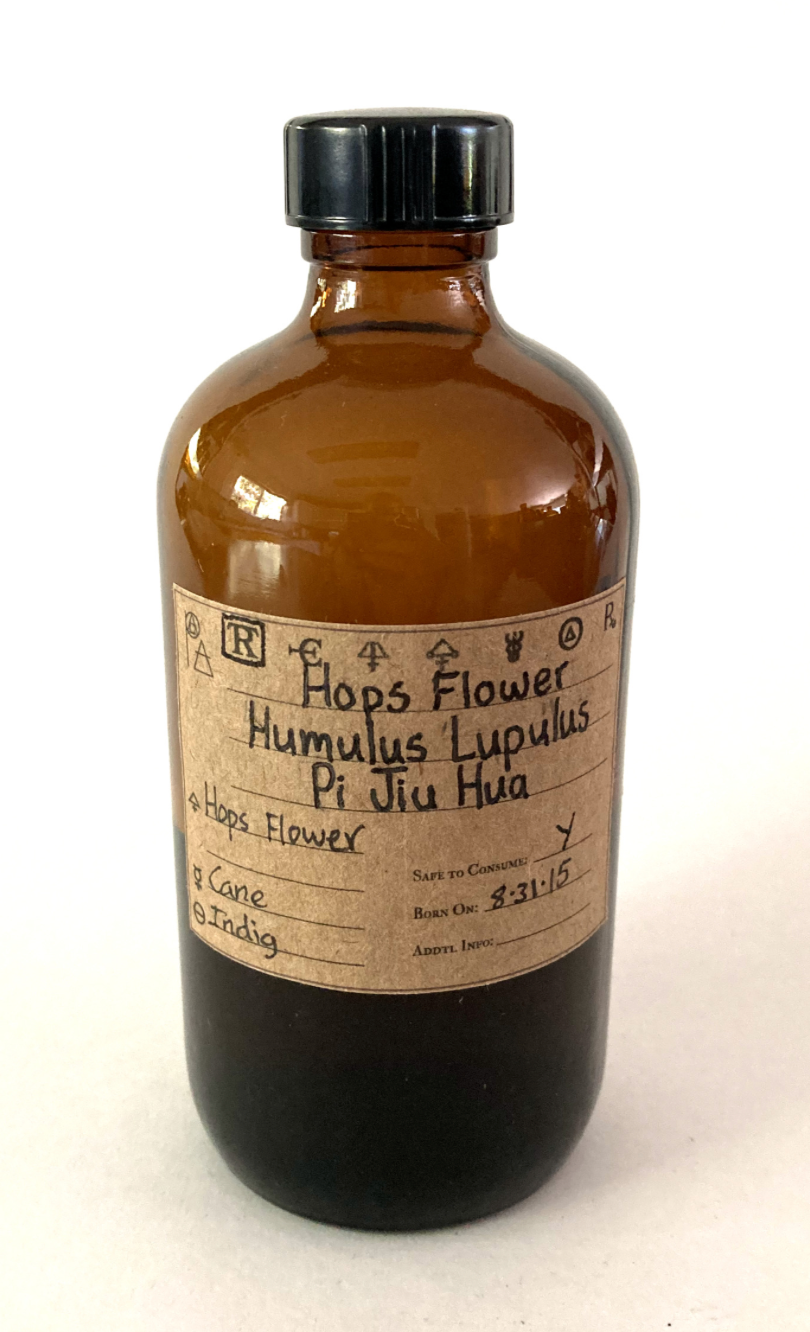 Hops Flowers Spagyric Tincture - Phoenix Aurelius Research Academy