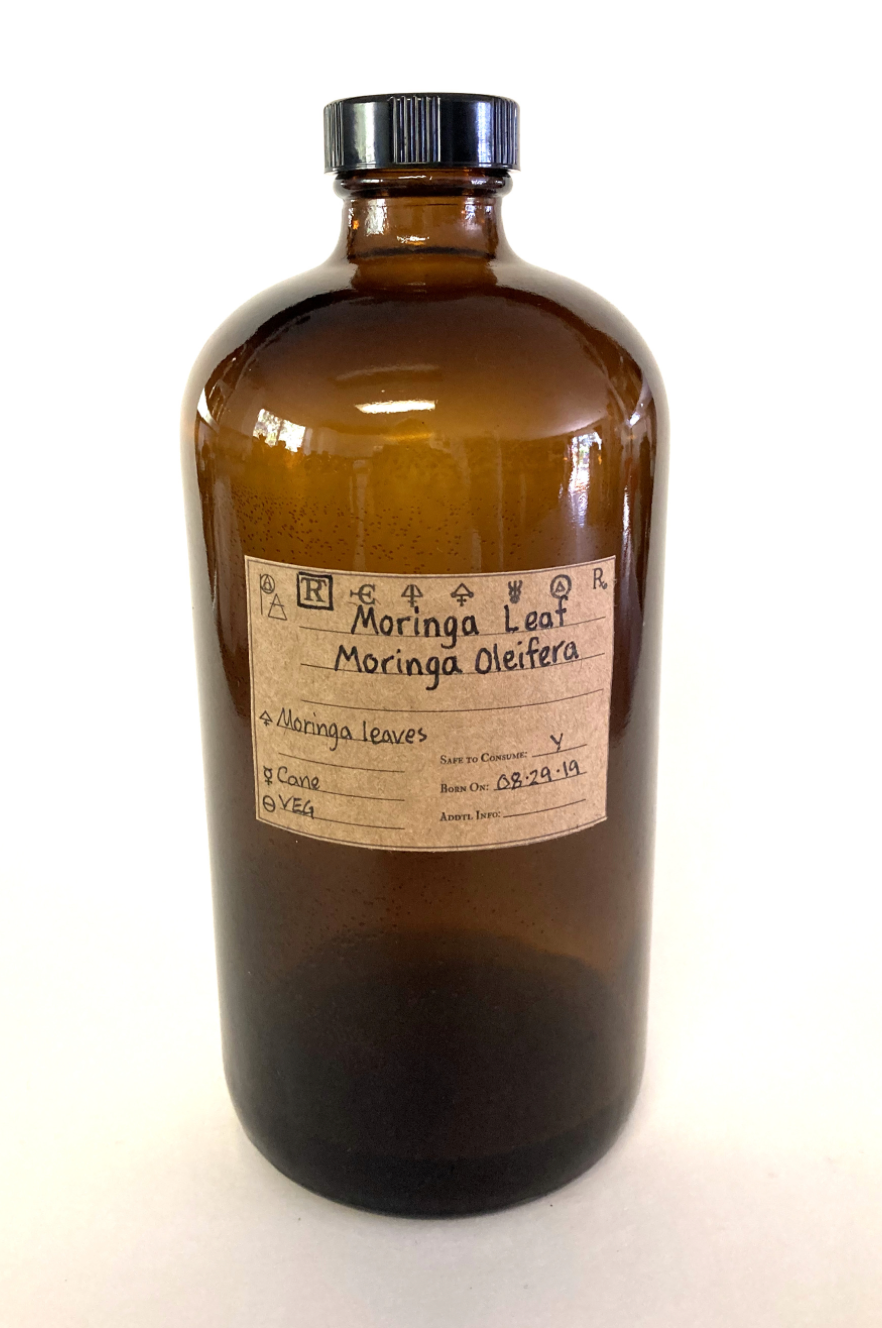 Moringa Leaf Spagyric Tincture - Phoenix Aurelius Research Academy